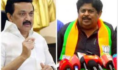 "ஸ்டாலின் ஒரு தத்தி"-பாரதிய ஜனதா கட்சியின் மாநில துணைத்தலைவர் கே பி ராமலிங்கம் விமர்சனம்