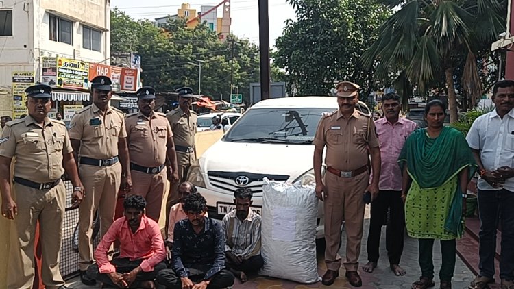 50 கிலோ கஞ்சாவுடன் 4 பேர் கைது