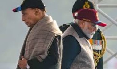 திமுகவும் காங்கிரசும் தங்கள் வீட்டுக்காக உழைத்துக் கொண்டிருக்கிறது | மோடி மட்டுமே நாட்டுக்காக உழைக்கிறார் - மத்திய பாதுகாப்பு துறை அமைச்சர் ராஜ்நாத் சிங் பேச்சு.