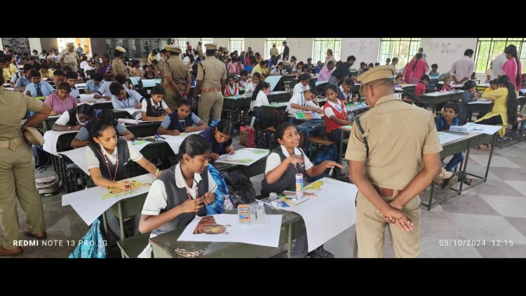 பள்ளி கல்லூரி மாணவ மாணவிகளுக்கு வன உயிரின வார விழா போட்டிகள் | மாவட்ட வனத்துறை சார்பில் நாமக்கல்லில் நடைபெற்றது